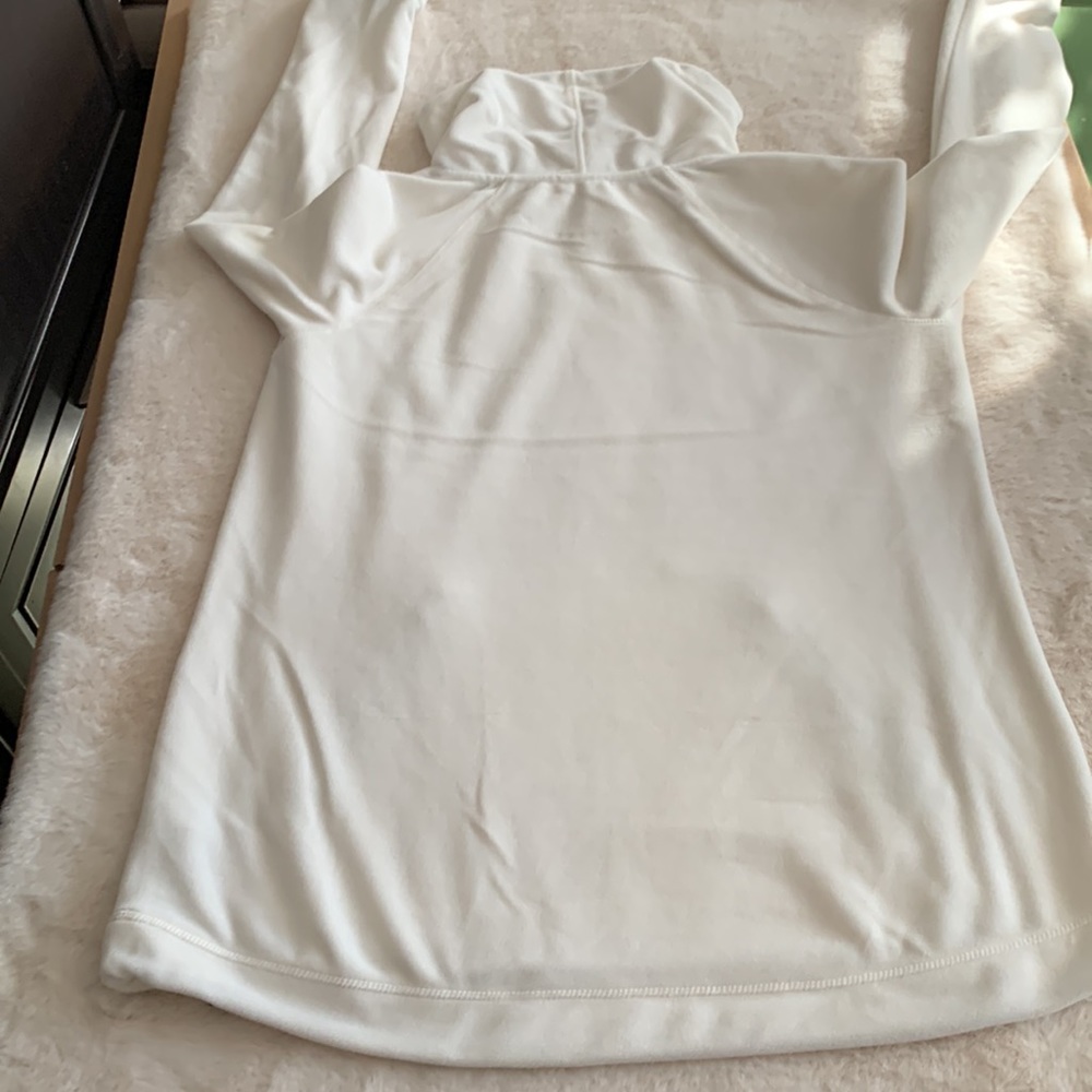 Calvin Klein Women’s XL Cowl Hoodie  off white - Picture 13 of 14